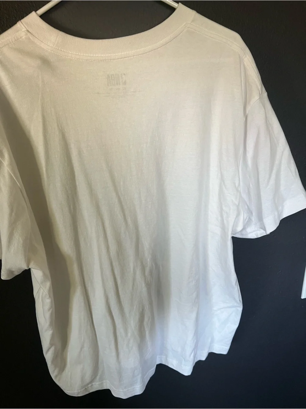 NBA White Crewneck Tee Charlotte Hornets - Picture 2 of 3